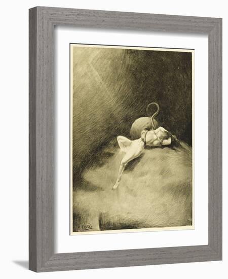 The War of the Worlds, a Martian Claims a Victim-Henrique Alvim Corr?a-Framed Art Print