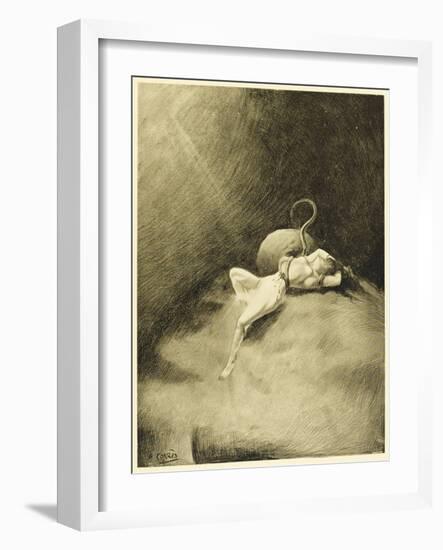 The War of the Worlds, a Martian Claims a Victim-Henrique Alvim Corr?a-Framed Art Print