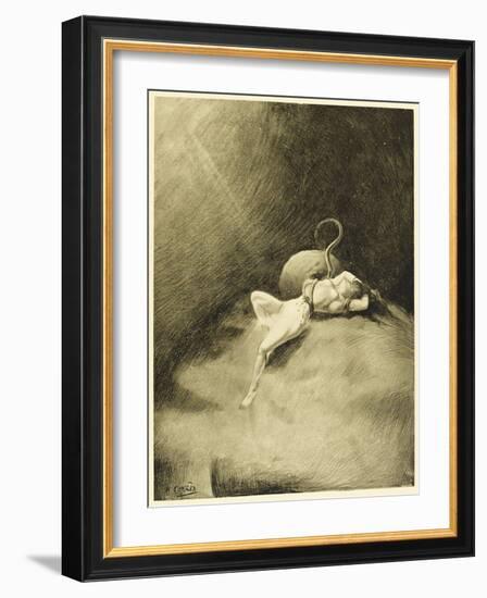 The War of the Worlds, a Martian Claims a Victim-Henrique Alvim Corr?a-Framed Art Print