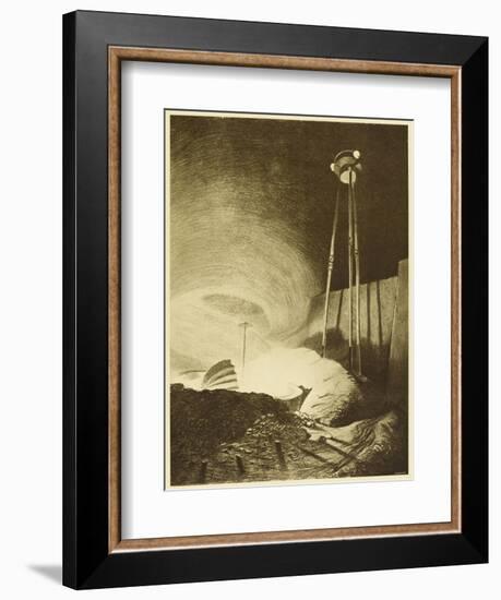 The War of the Worlds a Martian Fighting-Machine-Henrique Alvim Corr?a-Framed Art Print