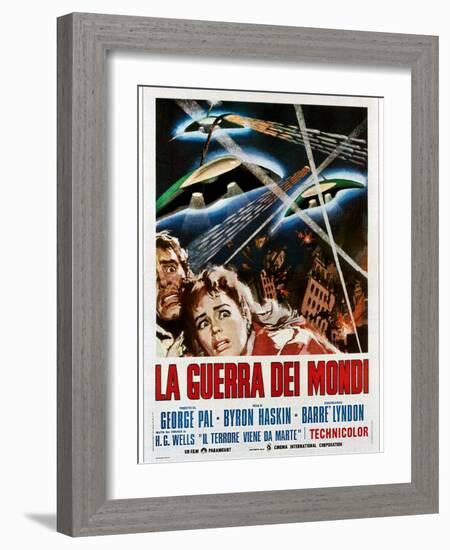 The War of the Worlds (AKA La Guerra Dei Mondi), 1953-null-Framed Art Print