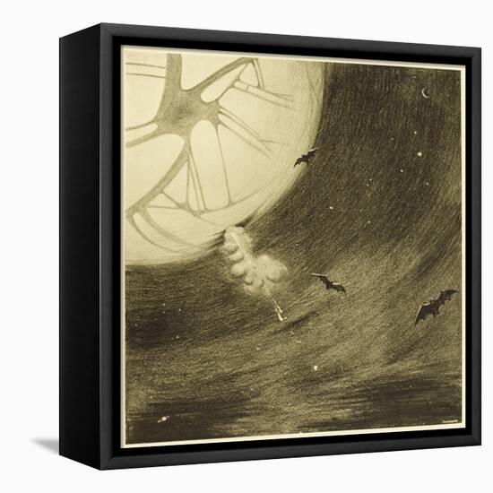 The War of the Worlds, The Martians Start Their Journey to Attack Earth-Henrique Alvim Corr?a-Framed Stretched Canvas