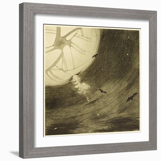 The War of the Worlds, The Martians Start Their Journey to Attack Earth-Henrique Alvim Corr?a-Framed Art Print