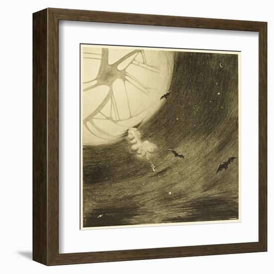 The War of the Worlds, The Martians Start Their Journey to Attack Earth-Henrique Alvim Corr?a-Framed Art Print