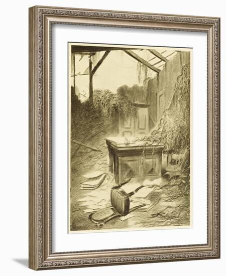 The War of the Worlds, The Red Weed-Henrique Alvim Corr?a-Framed Art Print