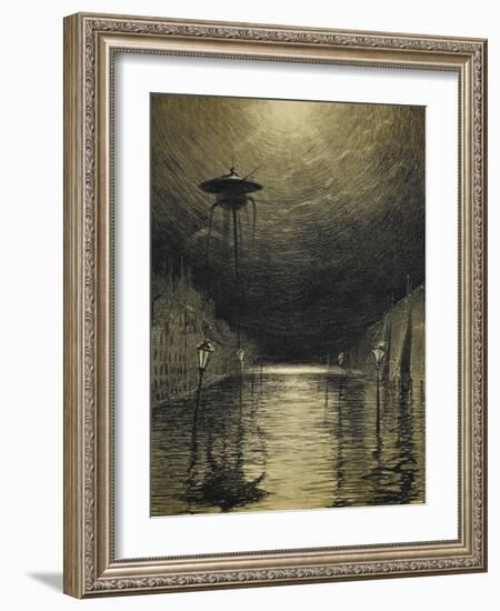 The War Of the Worlds-Henrique Alvim-Correa-Framed Giclee Print