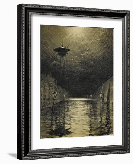 The War Of the Worlds-Henrique Alvim-Correa-Framed Giclee Print