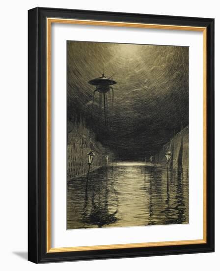 The War Of the Worlds-Henrique Alvim-Correa-Framed Giclee Print