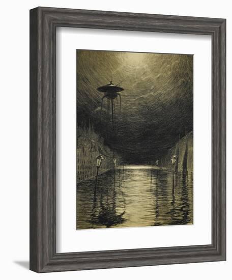 The War Of the Worlds-Henrique Alvim-Correa-Framed Giclee Print