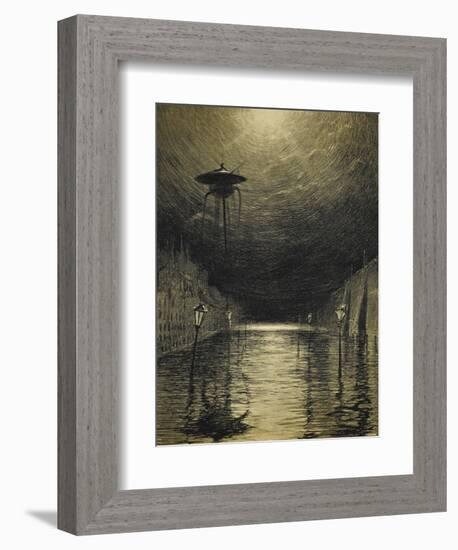 The War Of the Worlds-Henrique Alvim-Correa-Framed Giclee Print