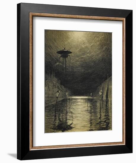 The War Of the Worlds-Henrique Alvim-Correa-Framed Giclee Print