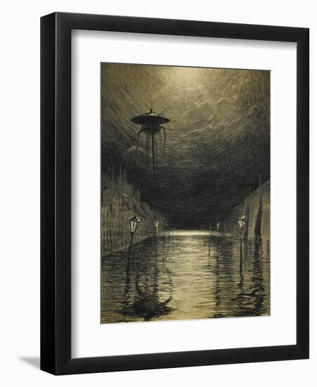 The War Of the Worlds-Henrique Alvim-Correa-Framed Giclee Print