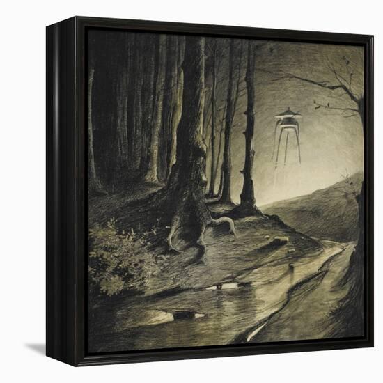 The War Of the Worlds-Henrique Alvim-Correa-Framed Premier Image Canvas