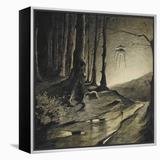 The War Of the Worlds-Henrique Alvim-Correa-Framed Premier Image Canvas