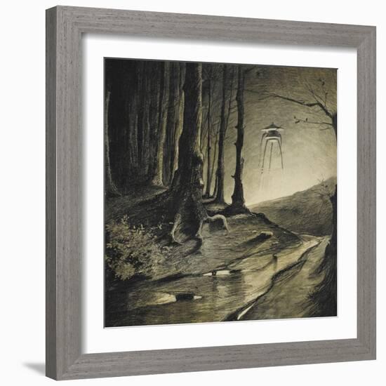 The War Of the Worlds-Henrique Alvim-Correa-Framed Giclee Print