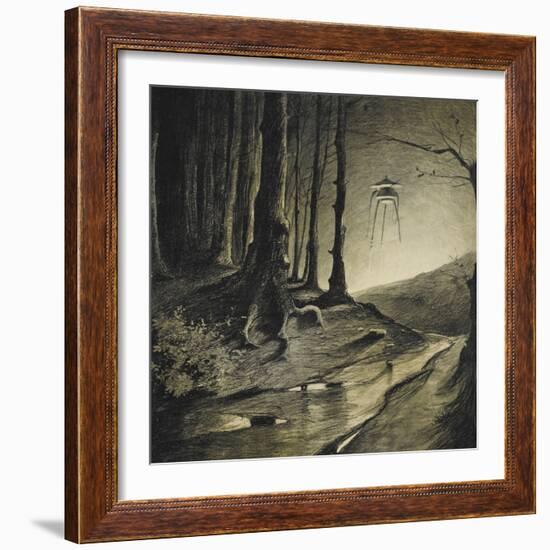 The War Of the Worlds-Henrique Alvim-Correa-Framed Giclee Print