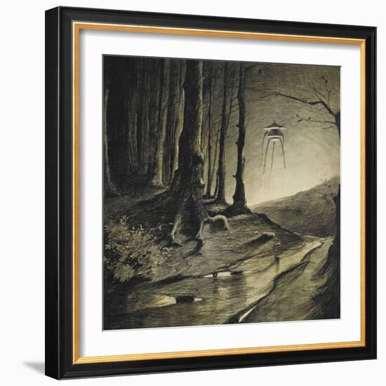 The War Of the Worlds-Henrique Alvim-Correa-Framed Giclee Print