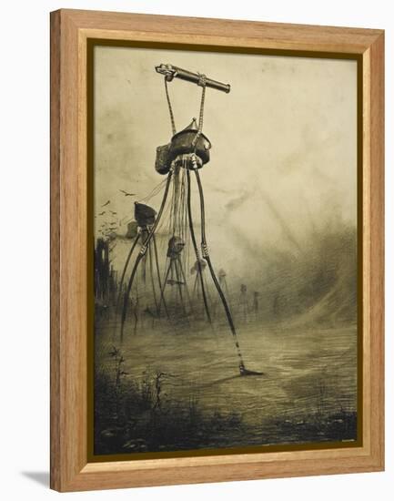 The War Of the Worlds-Henrique Alvim-Correa-Framed Premier Image Canvas