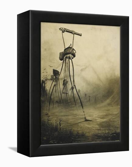 The War Of the Worlds-Henrique Alvim-Correa-Framed Premier Image Canvas