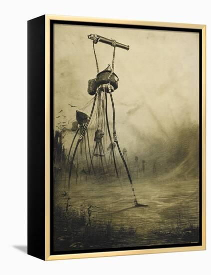 The War Of the Worlds-Henrique Alvim-Correa-Framed Premier Image Canvas