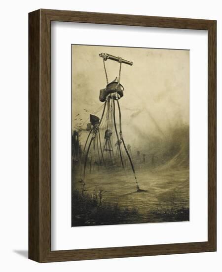 The War Of the Worlds-Henrique Alvim-Correa-Framed Giclee Print