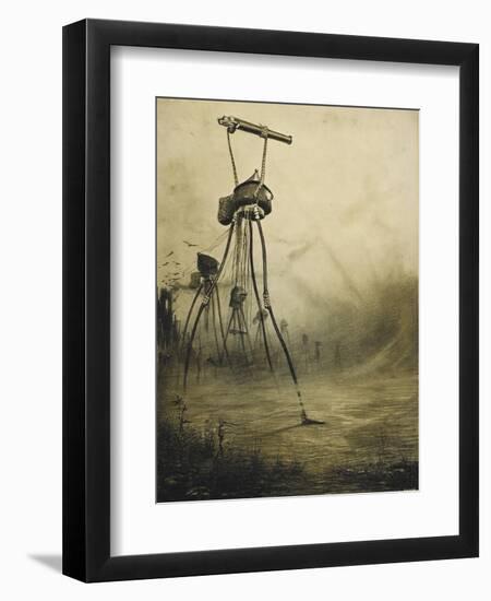 The War Of the Worlds-Henrique Alvim-Correa-Framed Giclee Print