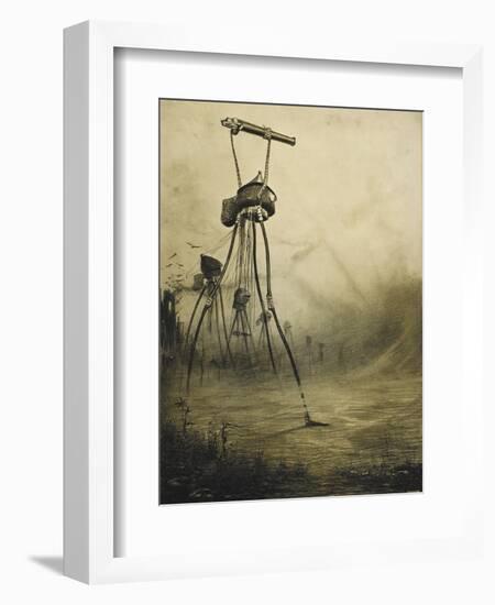 The War Of the Worlds-Henrique Alvim-Correa-Framed Giclee Print