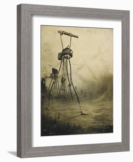 The War Of the Worlds-Henrique Alvim-Correa-Framed Giclee Print