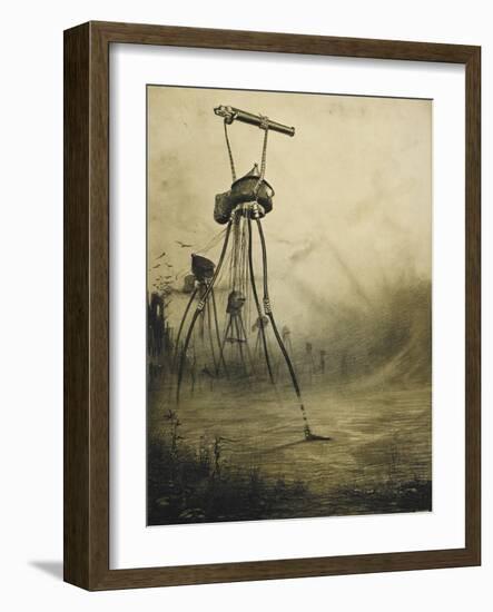 The War Of the Worlds-Henrique Alvim-Correa-Framed Giclee Print