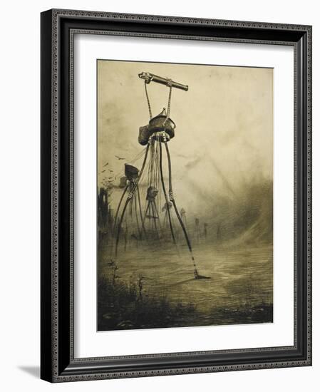 The War Of the Worlds-Henrique Alvim-Correa-Framed Giclee Print