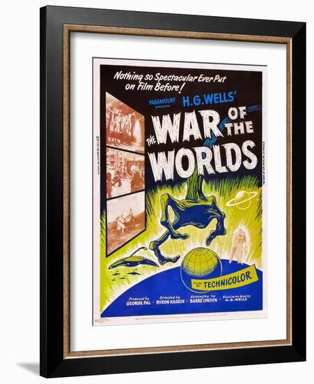 The War of the Worlds-null-Framed Art Print