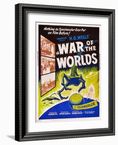 The War of the Worlds-null-Framed Art Print