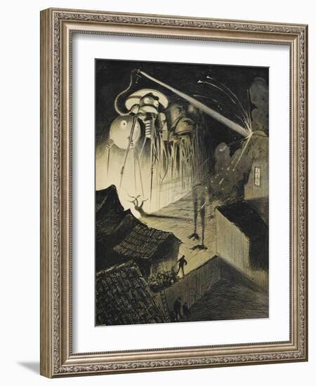 [The War Of the Worlds-Henrique Alvim-Correa-Framed Giclee Print