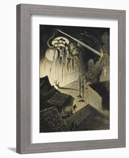 [The War Of the Worlds-Henrique Alvim-Correa-Framed Giclee Print