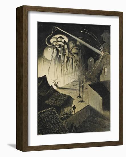 [The War Of the Worlds-Henrique Alvim-Correa-Framed Giclee Print