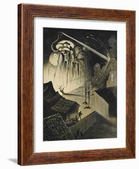 [The War Of the Worlds-Henrique Alvim-Correa-Framed Giclee Print