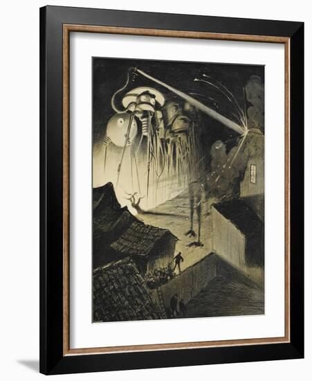 [The War Of the Worlds-Henrique Alvim-Correa-Framed Giclee Print