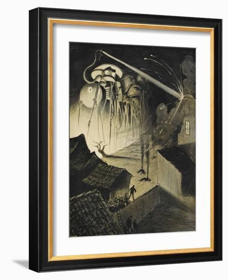 [The War Of the Worlds-Henrique Alvim-Correa-Framed Giclee Print