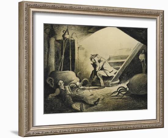 The War Of the Worlds-Henrique Alvim-Correa-Framed Giclee Print