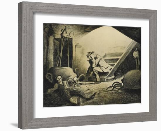 The War Of the Worlds-Henrique Alvim-Correa-Framed Giclee Print