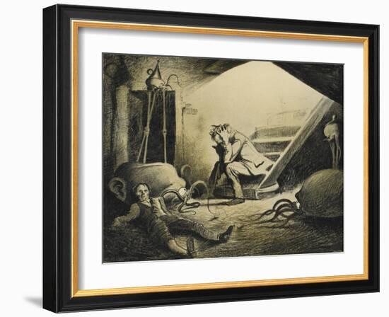 The War Of the Worlds-Henrique Alvim-Correa-Framed Giclee Print