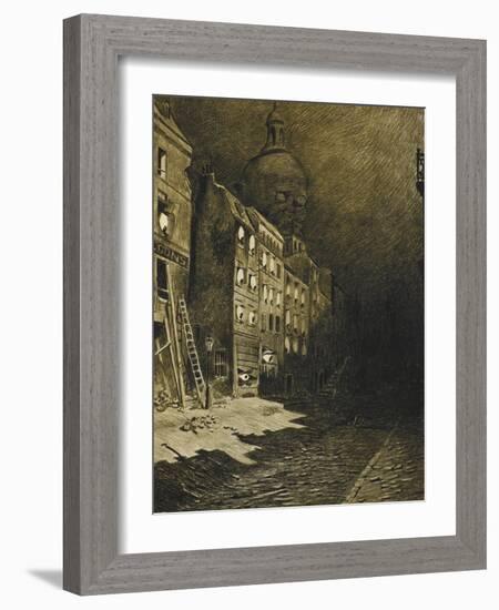 The War Of the Worlds-Henrique Alvim-Correa-Framed Giclee Print