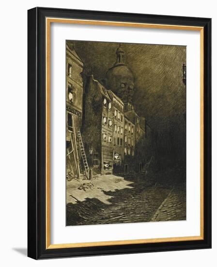 The War Of the Worlds-Henrique Alvim-Correa-Framed Giclee Print