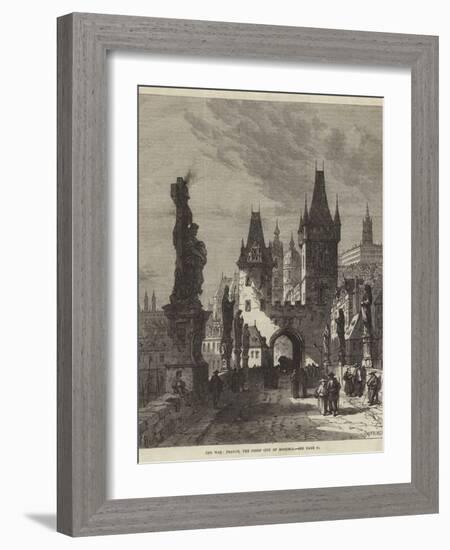 The War, Prague, the Chief City of Bohemia-Samuel Read-Framed Giclee Print