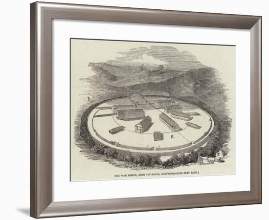 The War Prison, Near Toy-Royal, Dartmoor-null-Framed Giclee Print