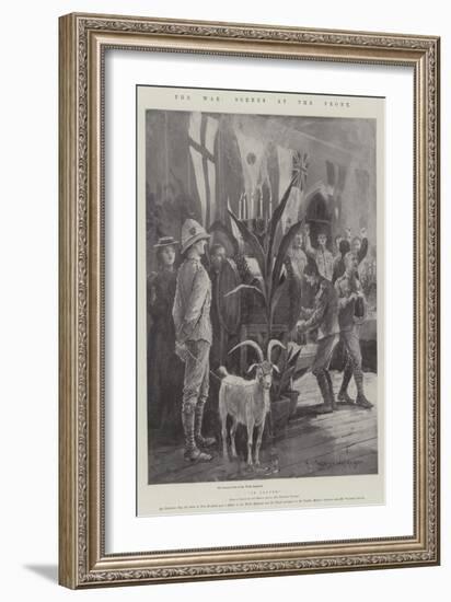 The War, Scenes at the Front-Henry Charles Seppings Wright-Framed Giclee Print