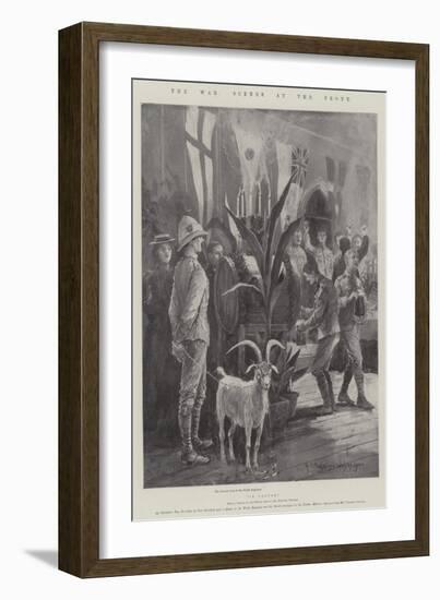 The War, Scenes at the Front-Henry Charles Seppings Wright-Framed Giclee Print