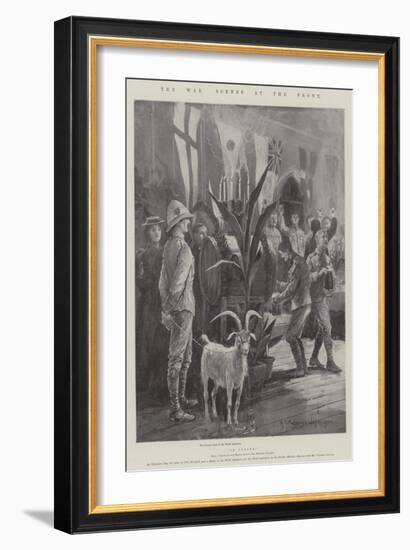 The War, Scenes at the Front-Henry Charles Seppings Wright-Framed Giclee Print