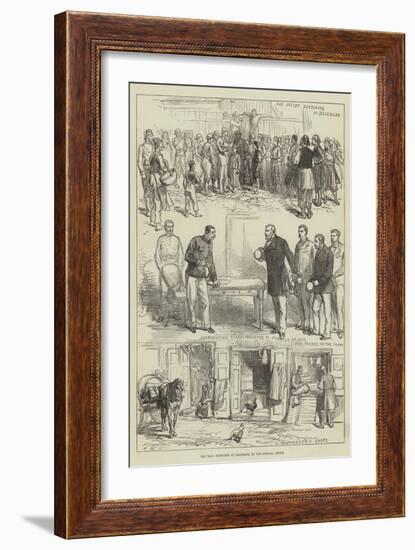 The War, Sketches at Belgrade-Charles Robinson-Framed Giclee Print