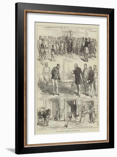 The War, Sketches at Belgrade-Charles Robinson-Framed Giclee Print